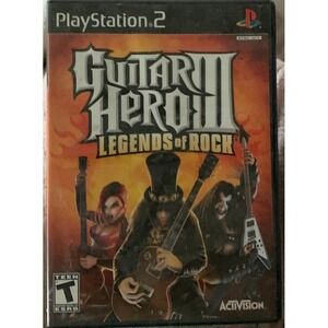 Guitar Hero III Legends of Rock For Playstation 2‎
